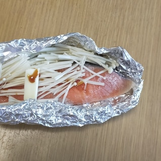 簡単　鮭のホイル焼き